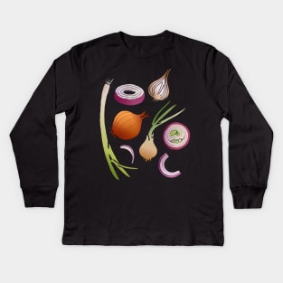 Onions Kids Long Sleeve T-Shirt